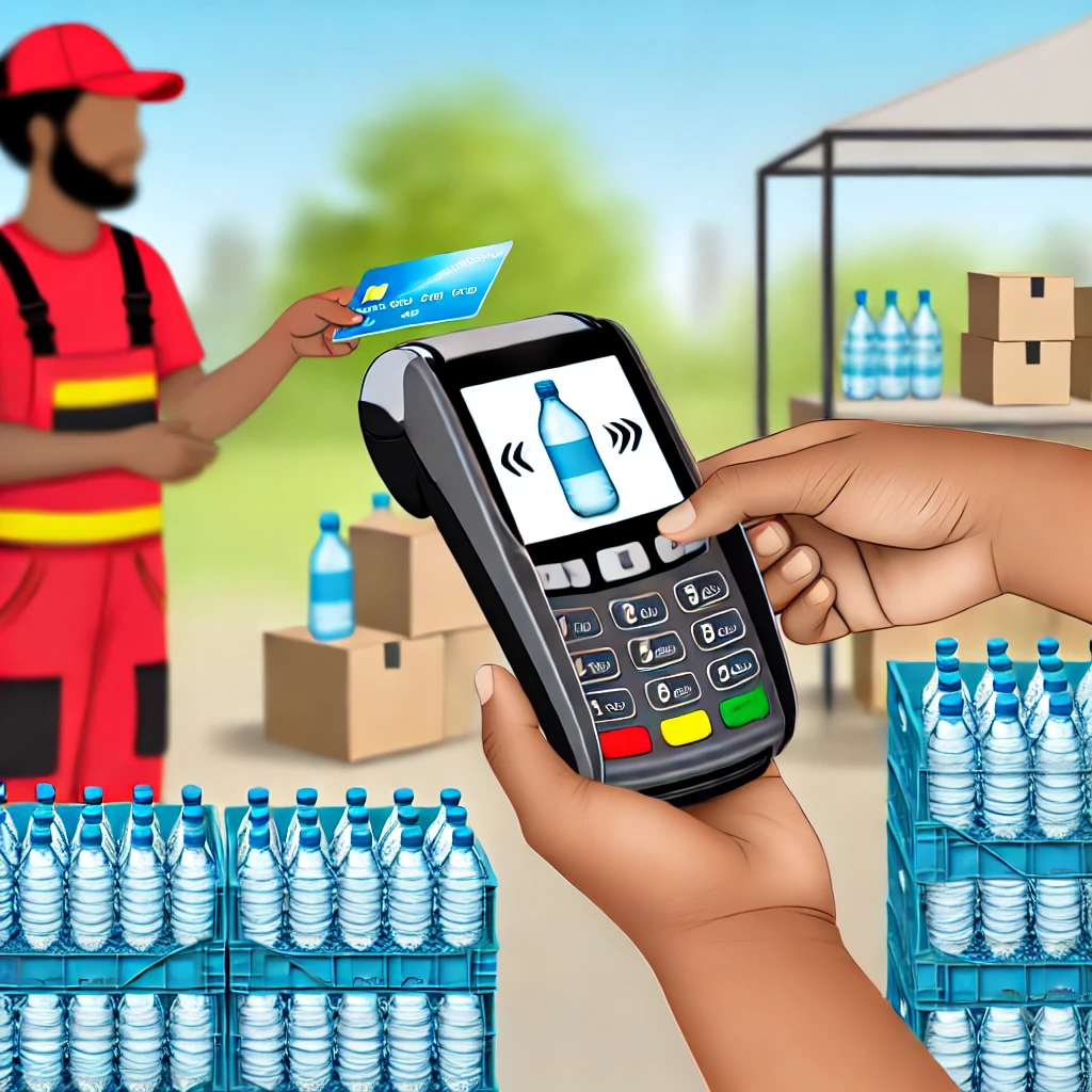 Water Bottle Distribution Prepaid Card Solutions